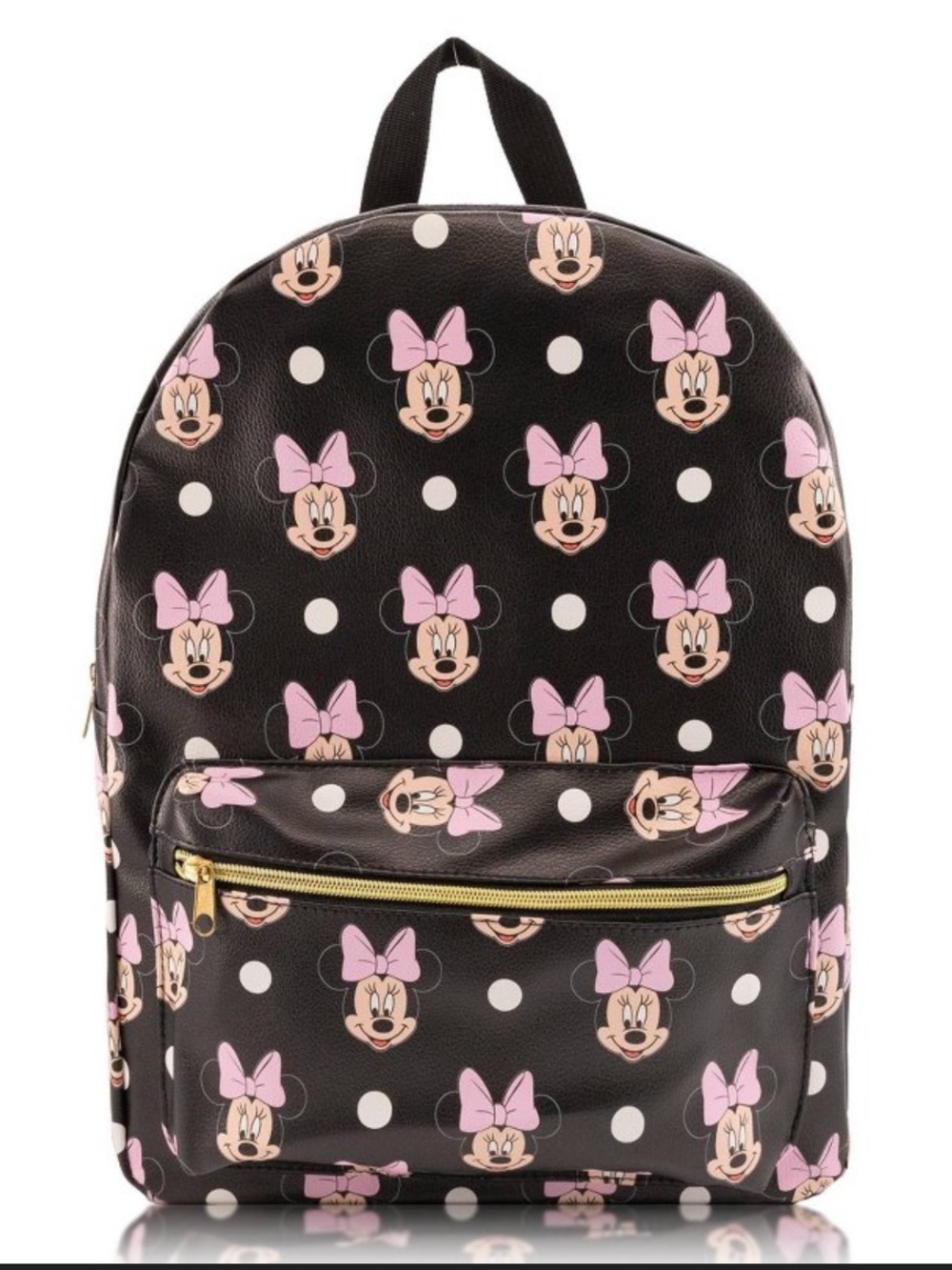 Disney Kids Minnie Mouse 16” Backpack - Black NWT